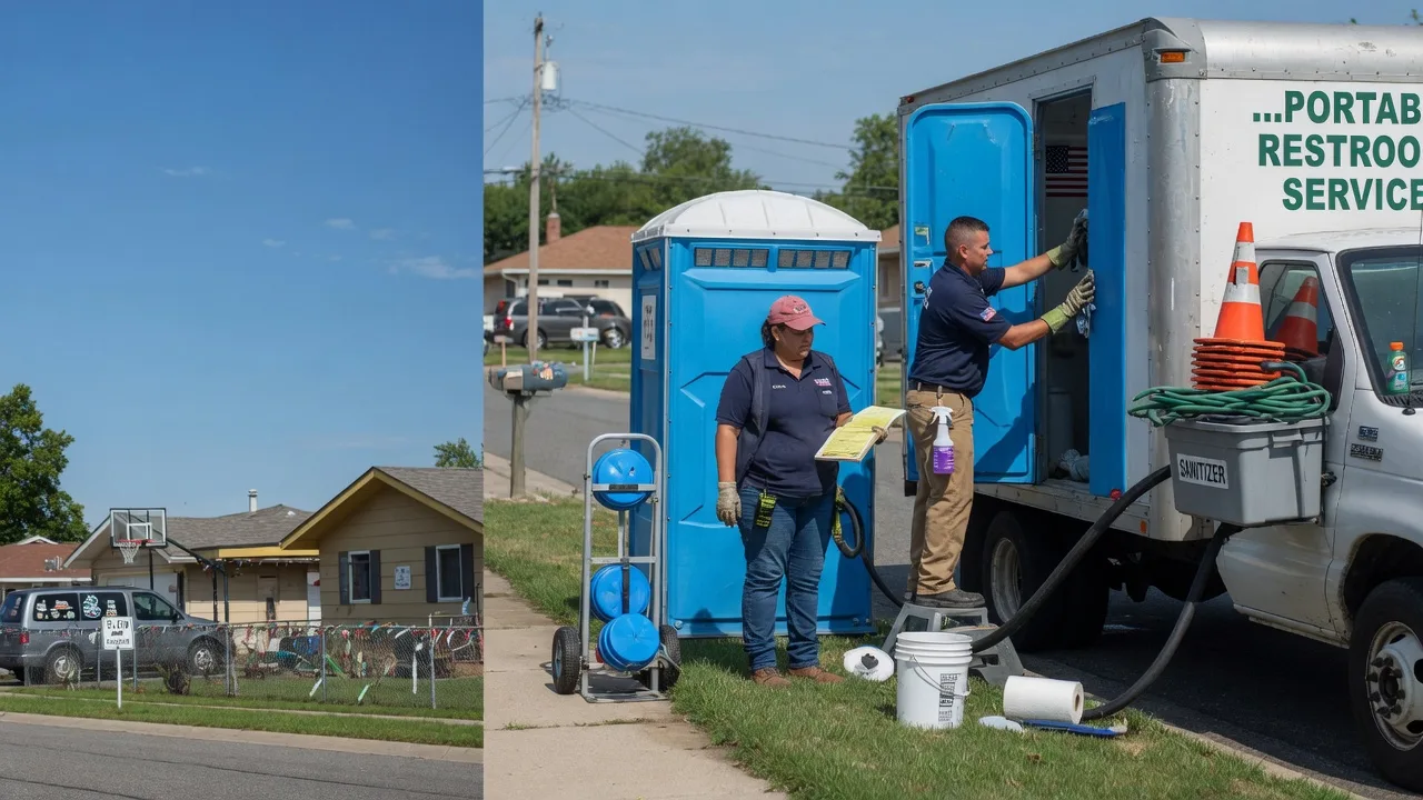 Portable Toilet Rental in Lebanon, MO near me